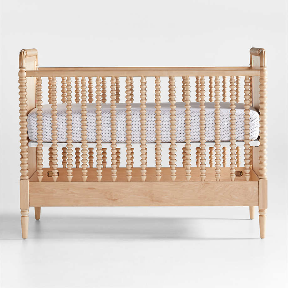 Jenny Lind Maple Wood Spindle Convertible Baby Crib