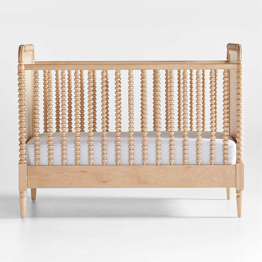 Jenny Lind Maple Wood Spindle Convertible Baby Crib