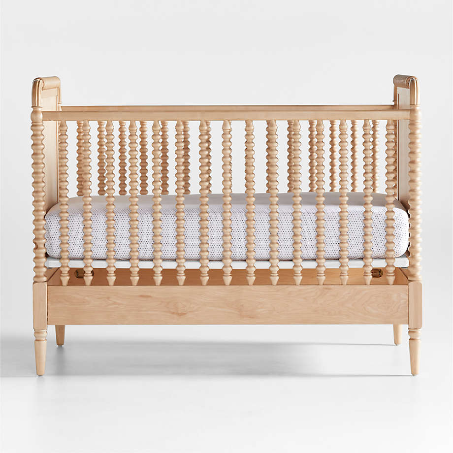 Jenny Lind Maple Wood Spindle Convertible Baby Crib