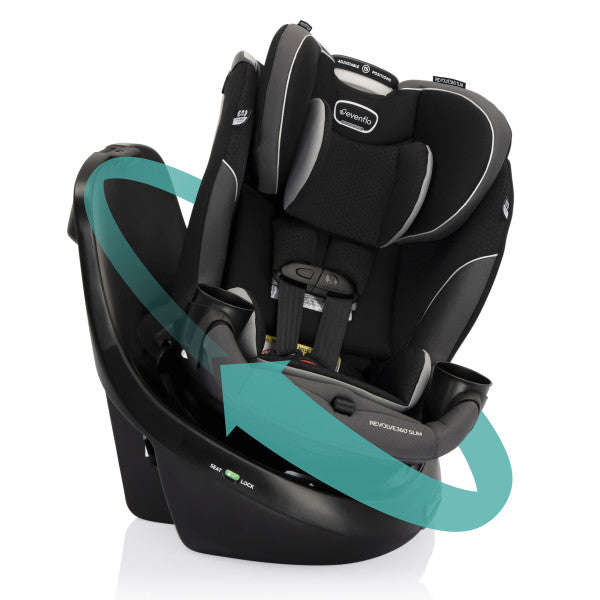Revolve360 Slim 2-In-1 Rotational Convertible Car Seat (Core) - Canton