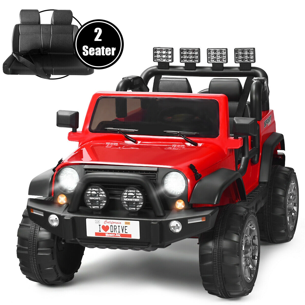 Kids 2 Seater Car | 2 Seater Power Wheel | Blissbabies