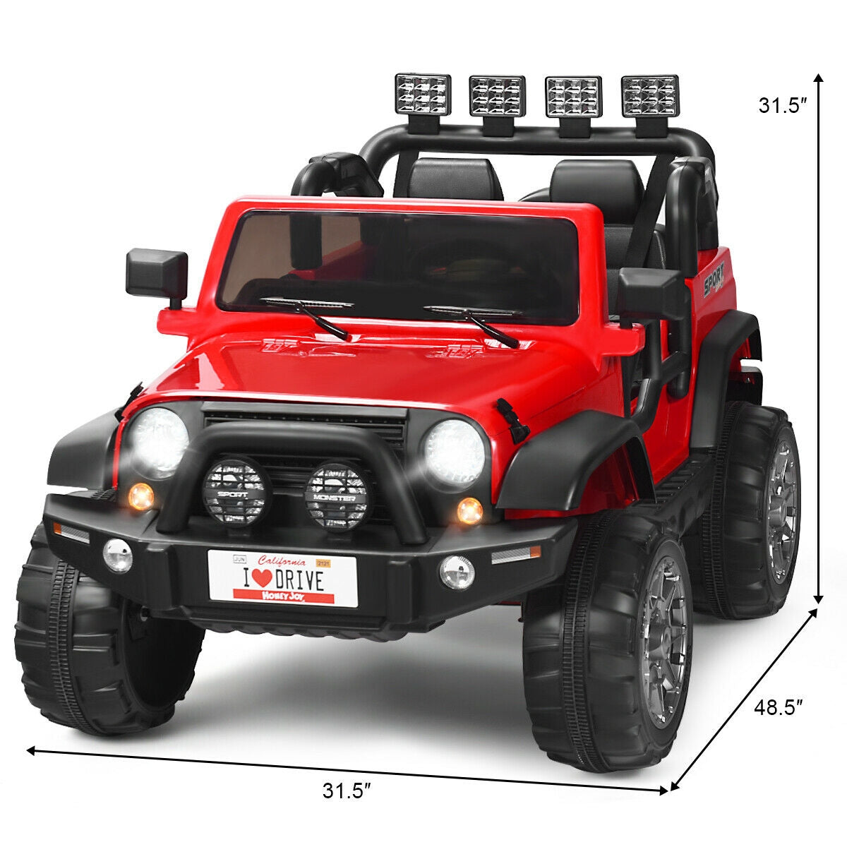 Kids 2 Seater Car | 2 Seater Power Wheel | Blissbabies