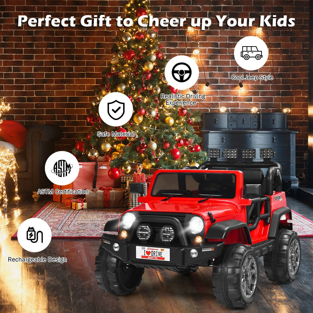 Kids 2 Seater Car | 2 Seater Power Wheel | Blissbabies