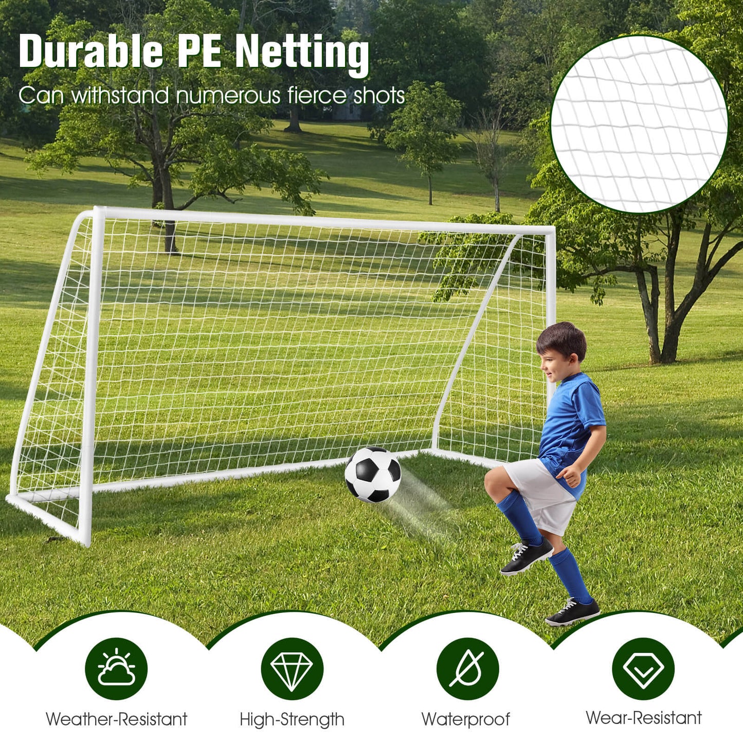 Portable Soccer Goal | Backyard Soccer Goal | Blissbabies
