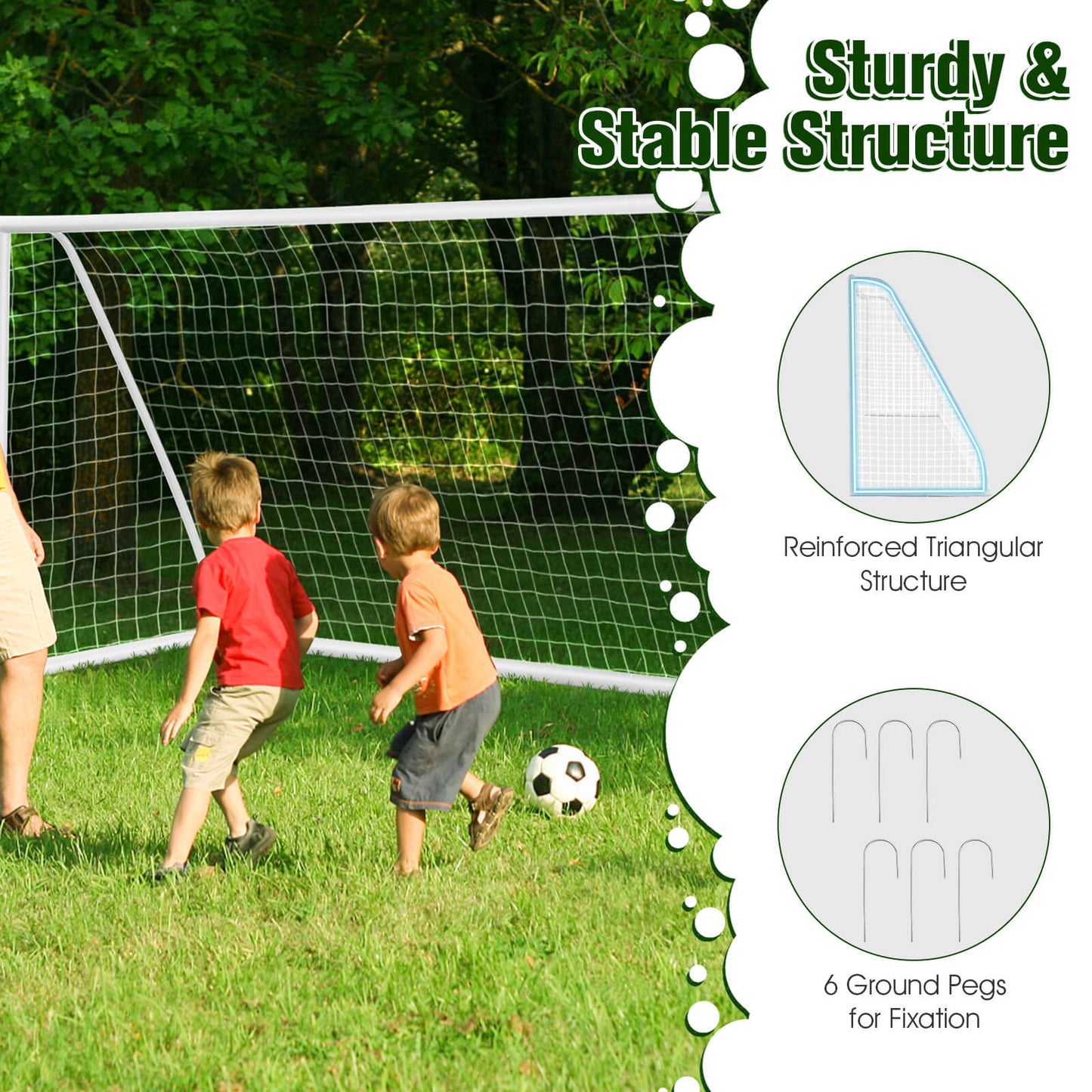 Portable Soccer Goal | Backyard Soccer Goal | Blissbabies