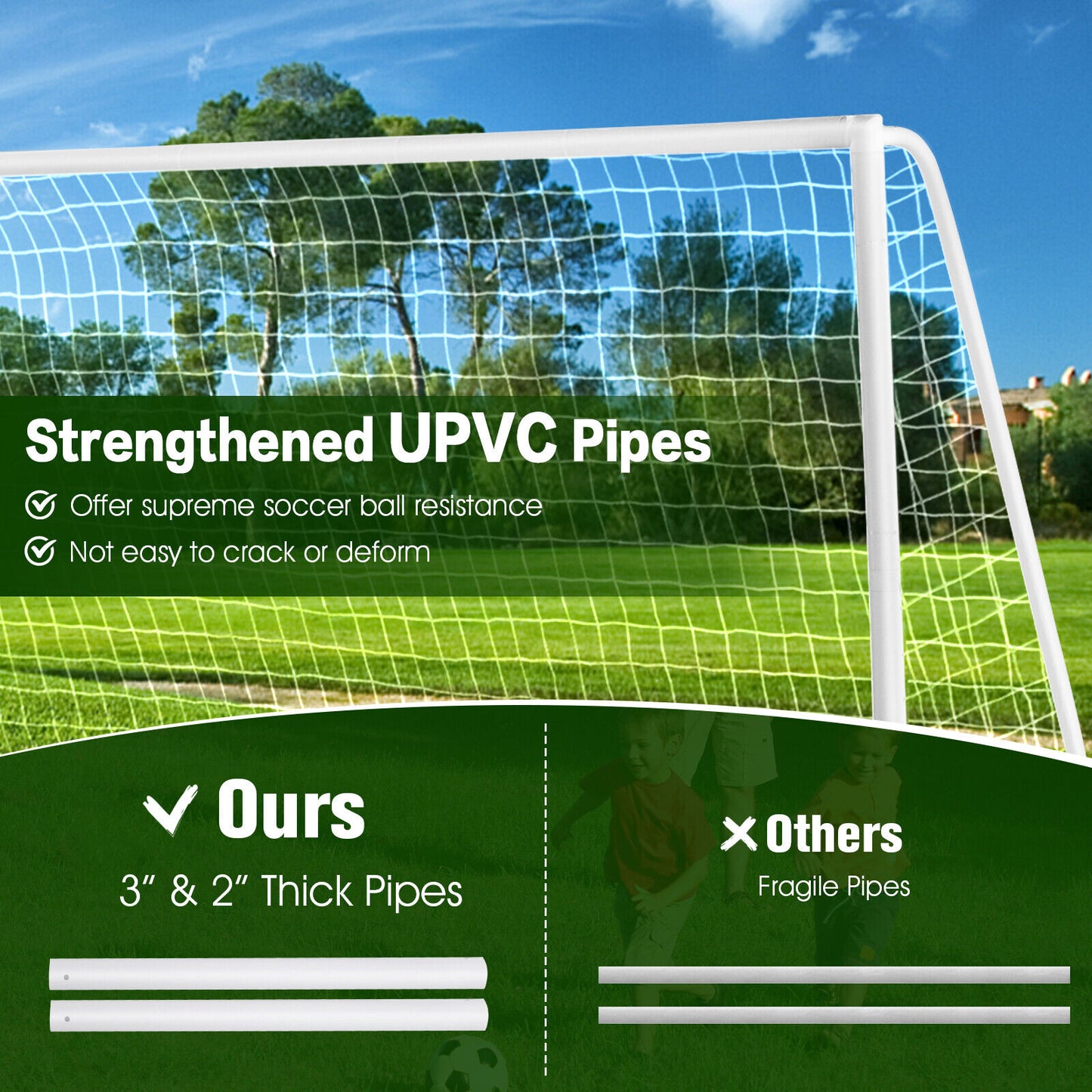 Portable Soccer Goal | Backyard Soccer Goal | Blissbabies