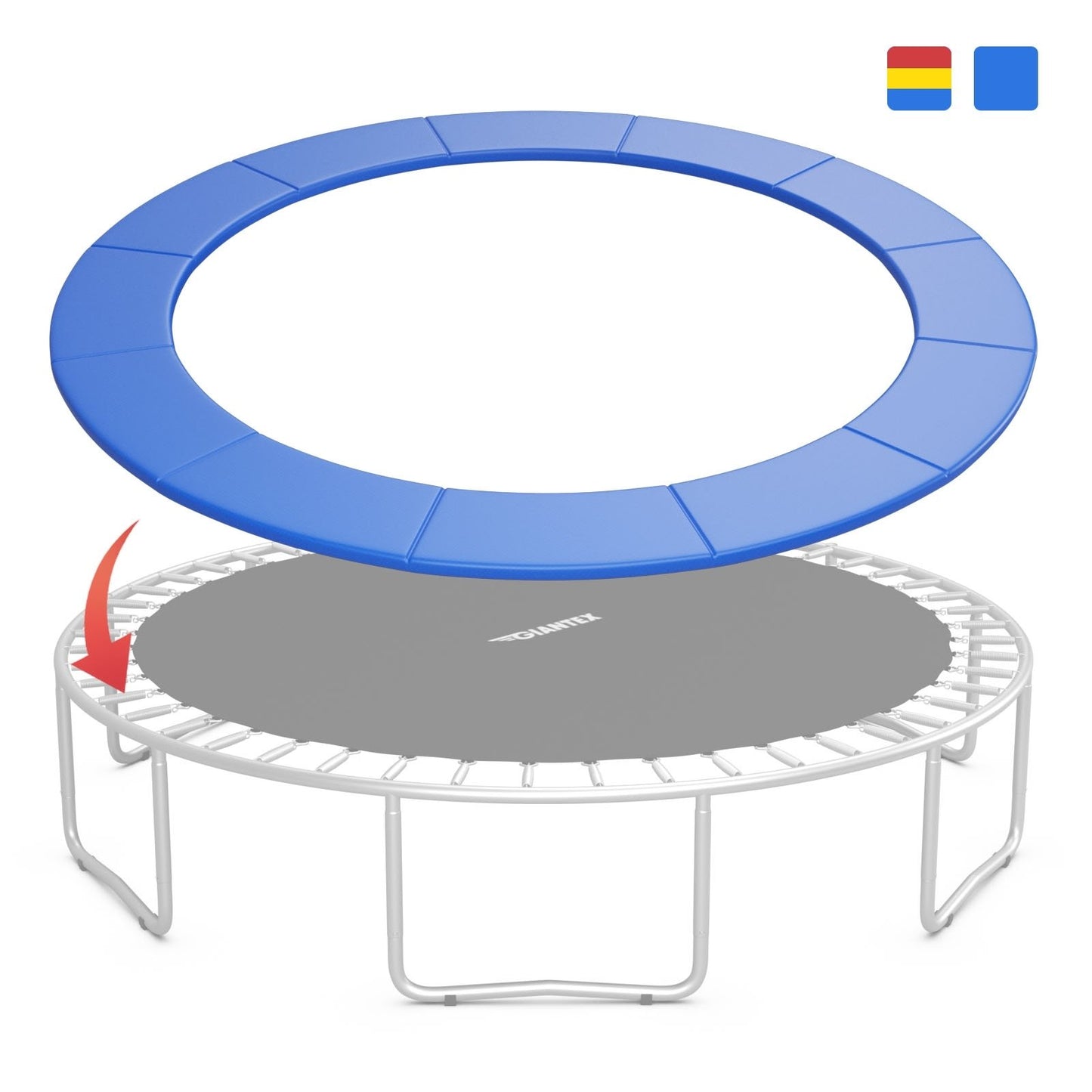 Trampoline Safety Pad | Trampoline Spring Cover | Blissbabies