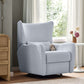 Aurora Winter Sky Nursery Electronic Power Recliner with Night Light