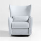 Aurora Winter Sky Nursery Electronic Power Recliner with Night Light
