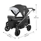 Shyft Rideshare All-Terrain Performance Stroller Wagon (Sterling Black)