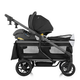 Shyft Rideshare All-Terrain Performance Stroller Wagon (Sterling Black)