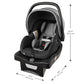 GOLD SensorSafe Shyft Smart Modular Travel System with LiteMax Infant Car Seat (Moonstone Gray)