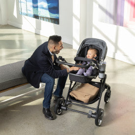 Gold SensorSafe Pivot Xpand Smart Modular Travel System (Moonstone)