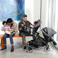 Gold SensorSafe Pivot Xpand Smart Modular Travel System (Moonstone)