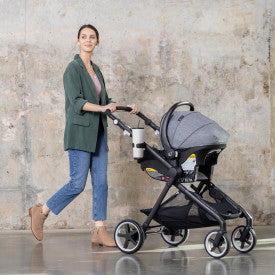 Gold SensorSafe Pivot Xpand Smart Modular Travel System (Moonstone)