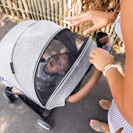 GOLD Otto Self-Folding Lightweight Travel Stroller (Moonstone Gray)