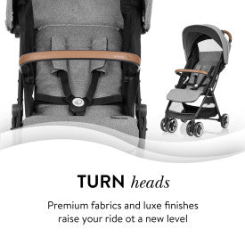 GOLD Otto Self-Folding Lightweight Travel Stroller (Moonstone Gray)