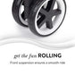 GOLD Otto Self-Folding Lightweight Travel Stroller (Moonstone Gray)