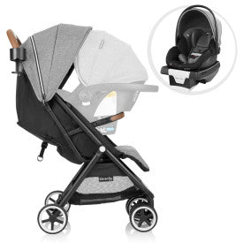 GOLD Otto Self-Folding Lightweight Travel Stroller (Moonstone Gray)