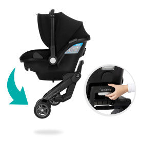 Shyft DualRide Infant Car Seat and Stroller Combo (Beaufort)