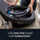 Gold Revolve360 Slim 2 in 1 Rotational Convertible Car Seat (Obsidian Black)