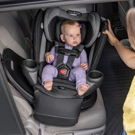 Gold Revolve360 Extend All-in-One Rotational Car Seat with SensorSafe (Onyx Black)