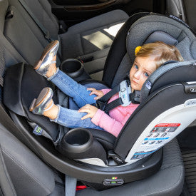 Gold Revolve360 Extend All-in-One Rotational Car Seat with SensorSafe (Moonstone Gray)
