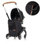 Gold Shyft DualRide with Carryall Storage Infant Car Seat and Stroller Combo (Onyx Black)
