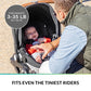 Gold Shyft DualRide with Carryall Storage Infant Car Seat and Stroller Combo (Moonstone Gray)