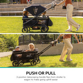 Shyft Rideshare All-Terrain Performance Stroller Wagon (Sterling Black)