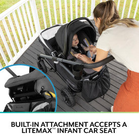 Shyft Rideshare All-Terrain Performance Stroller Wagon (Sterling Black)