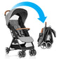 GOLD Otto Self-Folding Lightweight Travel Stroller (Moonstone Gray)