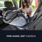 GOLD Revolve360 Slim 2-In-1 Rotational Convertible Car Seat w/Sensorsafe - Obsidian