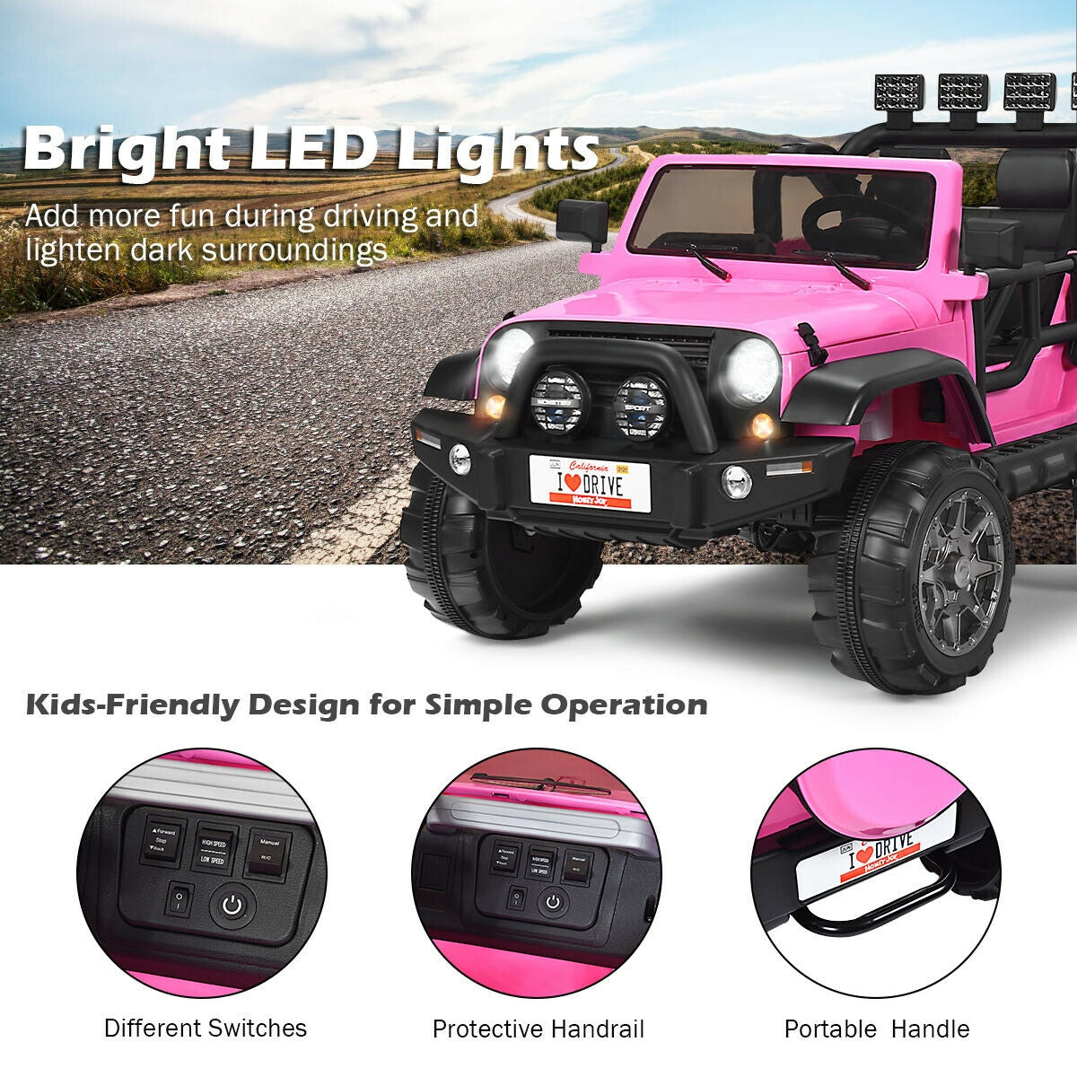 Remote Control Power Wheel | Kids Electric Wheel | Blissbabies