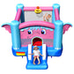 3-in-1 Elephant Theme Inflatable Castle without Blower