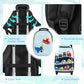 2 Pieces Kids Carry-on Luggage Set with 12 Inch Backpack-Blue