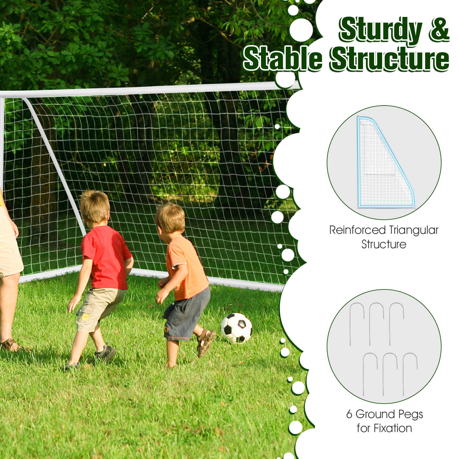 Portable Soccer Goal | Backyard Soccer Goal | Blissbabies