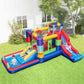 Inflatable Bounce House with 680W Blower and Ball Pit
