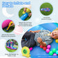 3-in-1 Inflatable Space-themed Bounce House with 480W Blower