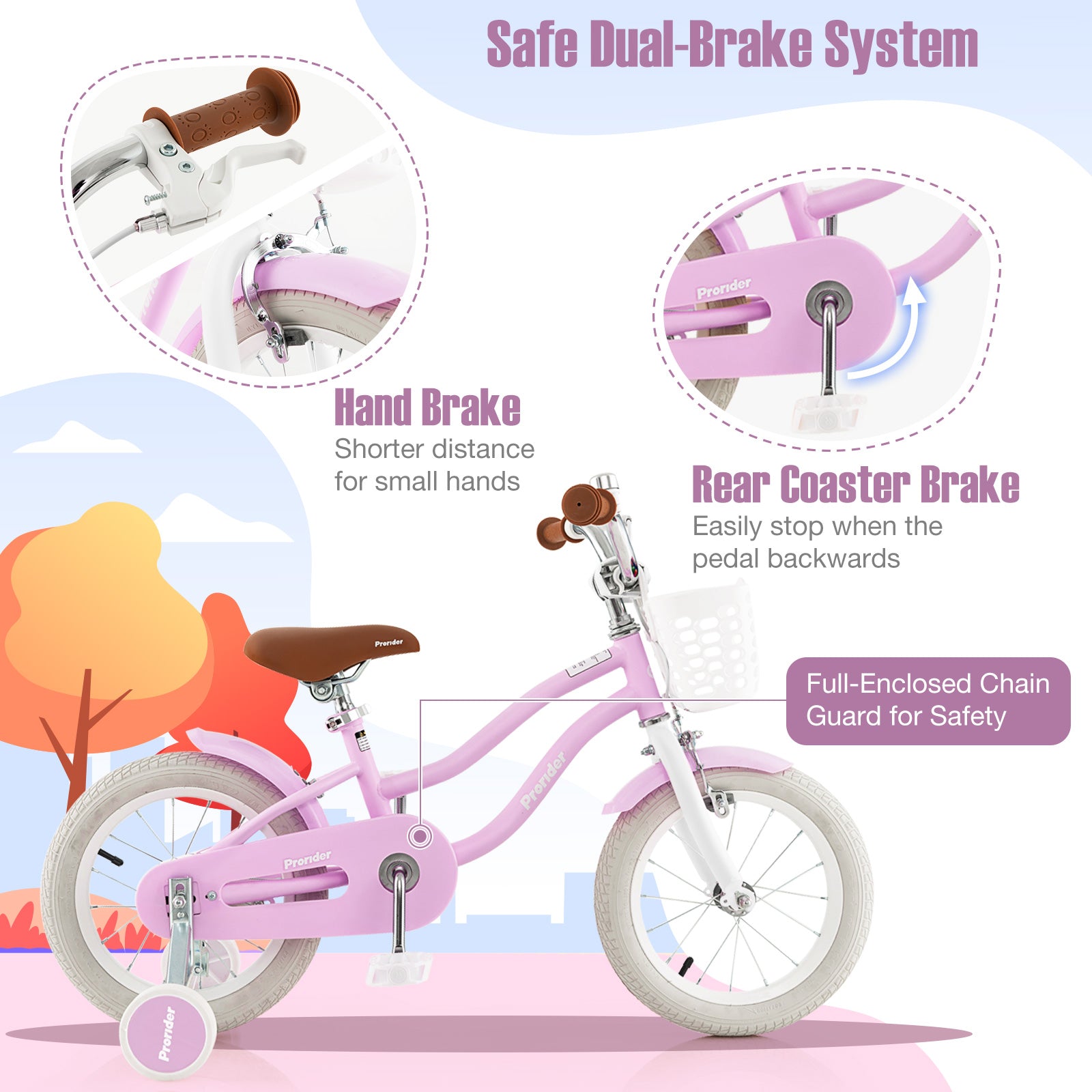 Kids Stylish Bike | 14 Inch Childs Bike | Blissbabies