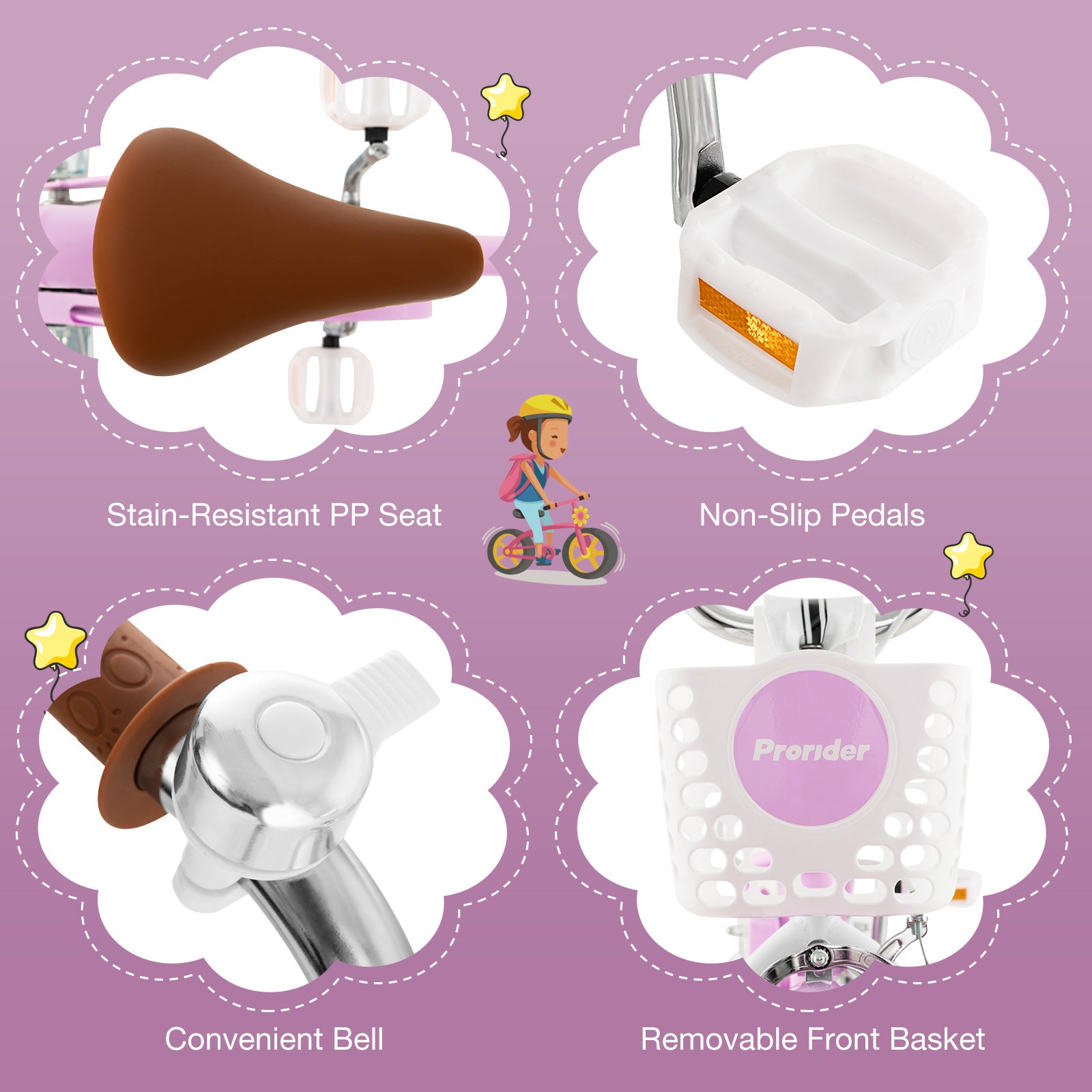 Kids Stylish Bike | 14 Inch Childs Bike | Blissbabies