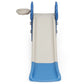 3-in-1 Kids Slide Baby Play Climber Slide Set with Basketball Hoop -Blue