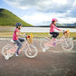 18" Kid's Bike with Training Wheels and Adjustable Handlebar Seat-Pink