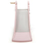 3-in-1 Kids Climber Slide Play Set  with Basketball Hoop and Ball-Pink