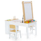 Children Art Activity Table and Drawing Table-Natural