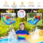 Inflatable Water Slide with Ocean Balls for Kids without Blower
