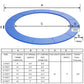 Trampoline Safety Pad | Trampoline Spring Cover | Blissbabies