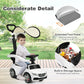 3-in-1 Mercedes Benz Ride-on Toddler Sliding Car-White