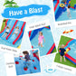 Inflatable Bounce House with 2 Water Slides and 3 Water Cannons With 750W Blower