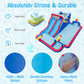 Inflatable Bounce House with 2 Water Slides and 3 Water Cannons With 750W Blower